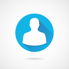 Poster - vector profile icon