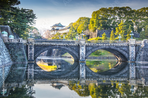 Fototapeta Tokyo  palac-cesarski-w-japonii