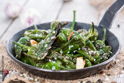 Fotomural Fresh made Pimientos de Padron