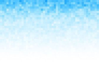 Fototapete - Abstract gradient pixel background