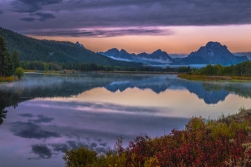 Wall Mural - Grand Teton Reflection at Sunrise