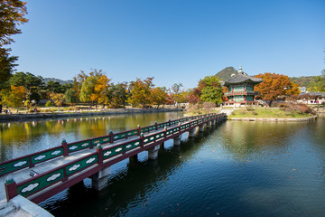 Gyeongbokgung palace in Seoul, Korea