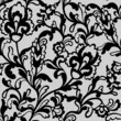 Seamless flower lace pattern