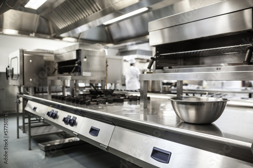 Fotomural Work surface and kitchen equipment
