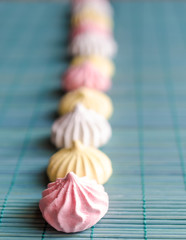 Canvas Print - Meringue cookies