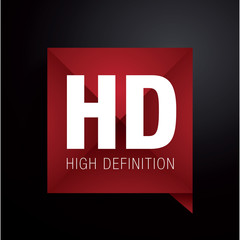 Fototapete - HD - high definition label