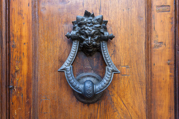 Poster - Old door knocker in Florence