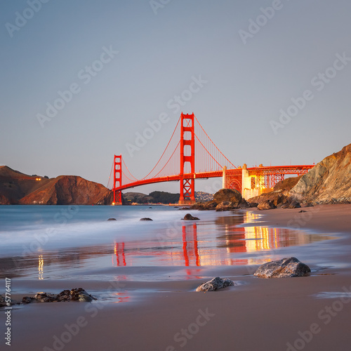 Naklejka dekoracyjna Golden Gate Bridge