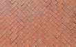 Orange bricks pattern texture floor