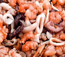 Sea Food Salad Wuhan Corona Virus  Seafood Market Pneumonia Virus COVID 19