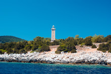 Lighthouse At Lefkada, Ionian Sea, Greece