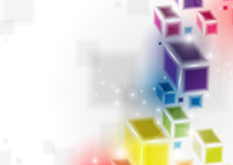 Wall Mural - Abstract Colorful Background.