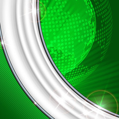 Wall Mural - Eco Green Background.