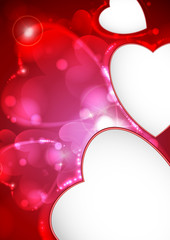 Wall Mural - Valentine's Day or Wedding Background.