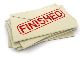 Poster - Finished letters  (clipping path included)
