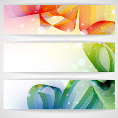 Wall Mural - Colorful Abstract Banner.