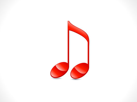 abstract shiny musical word