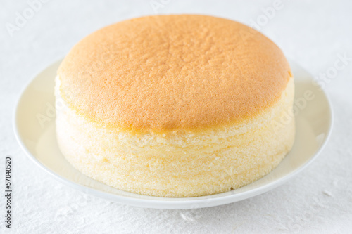 Fotografering  Japanese cotton cheese cake