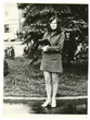 Young woman in the park - circa 1965