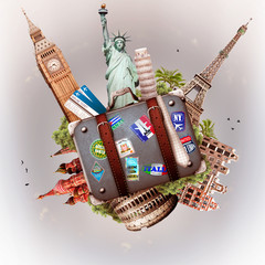 Wall Mural - tourism