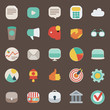 © sabelskaya - Business flat icons set