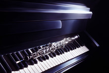 Musical Instruments Piano And Oboe