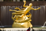 Fototapeta  - Prometheus Statue at Rockefeller Center NYC