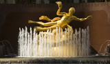 Fototapeta  - Prometheus Statue at Rockefeller Center