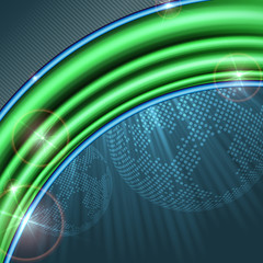 Wall Mural - Abstract Background With Planet.