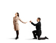 © ArtFamily - man making proposal of marriage