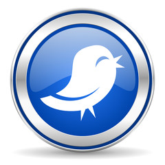 Aufkleber - twitter icon