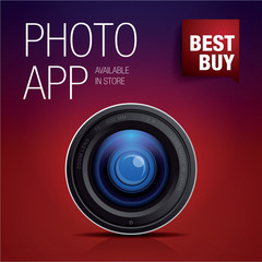 Poster - Phot app icon - best buy