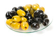 assortment of marinated olives