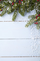 Wall Mural - winter background