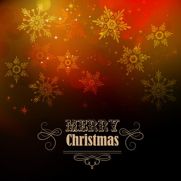 Christmas vintage background