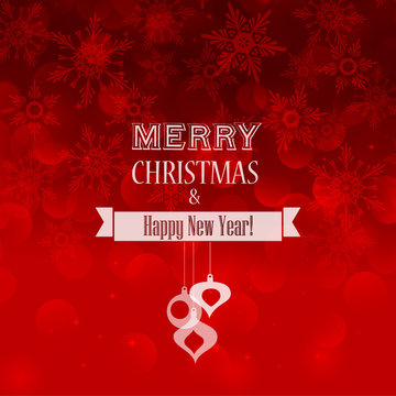 Christmas vintage background