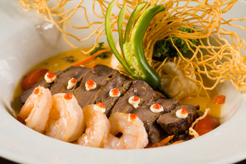 Poster - Asian Shrimp and Beef