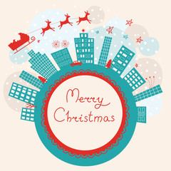 Fototapete - Christmas background