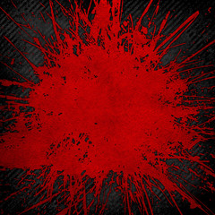 Poster - grunge paint background