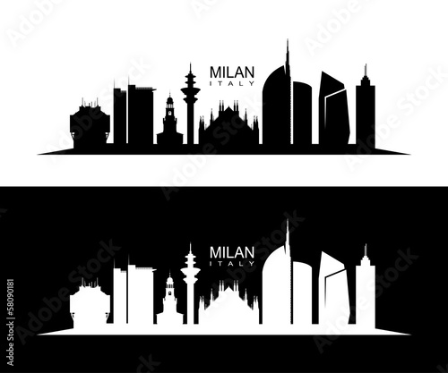 Fotografia  Milan skyline