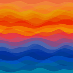 Poster - Abstract Wavy Background