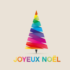 Canvas Print - carte de noël