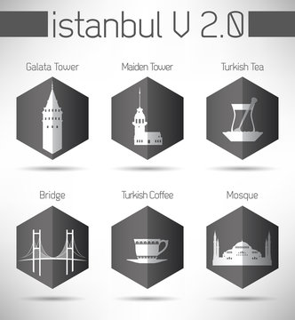 Istanbul Symbols Design Set
