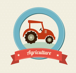 Wall Mural - agriculture label