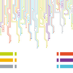 Poster - Circuit board design.
