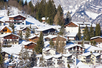 Winter in alps