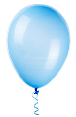 flying balloon isolated