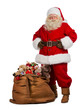 © Milles Studio - Santa Claus posing near a bag full of gifts
