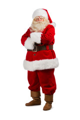 Wall Mural - Santa Claus standing isolated