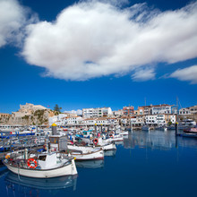 Ciutadella Menorca Marina Port View Town Hall